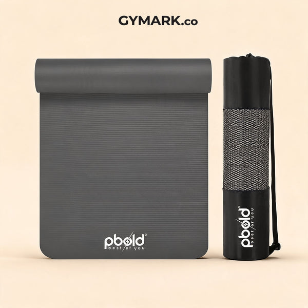 Mat Yoga Colchoneta Deportiva Gris