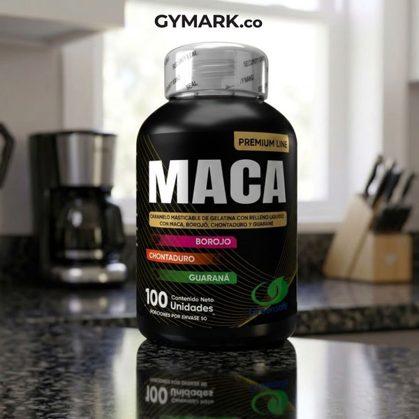 Máximo Vigor Natural: Maca, Borojó, Chontaduro & Guaraná