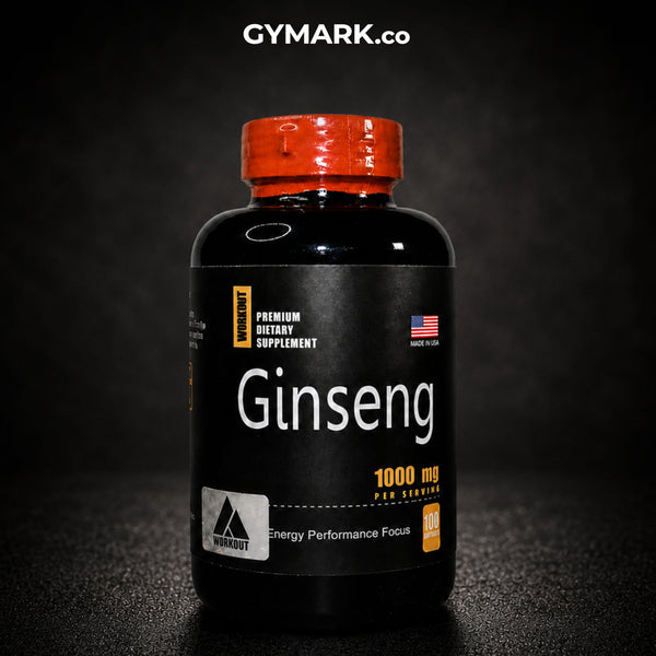 Ginseng Workout 1000 mg: Potencia Vital y Enfoque Inquebrantable