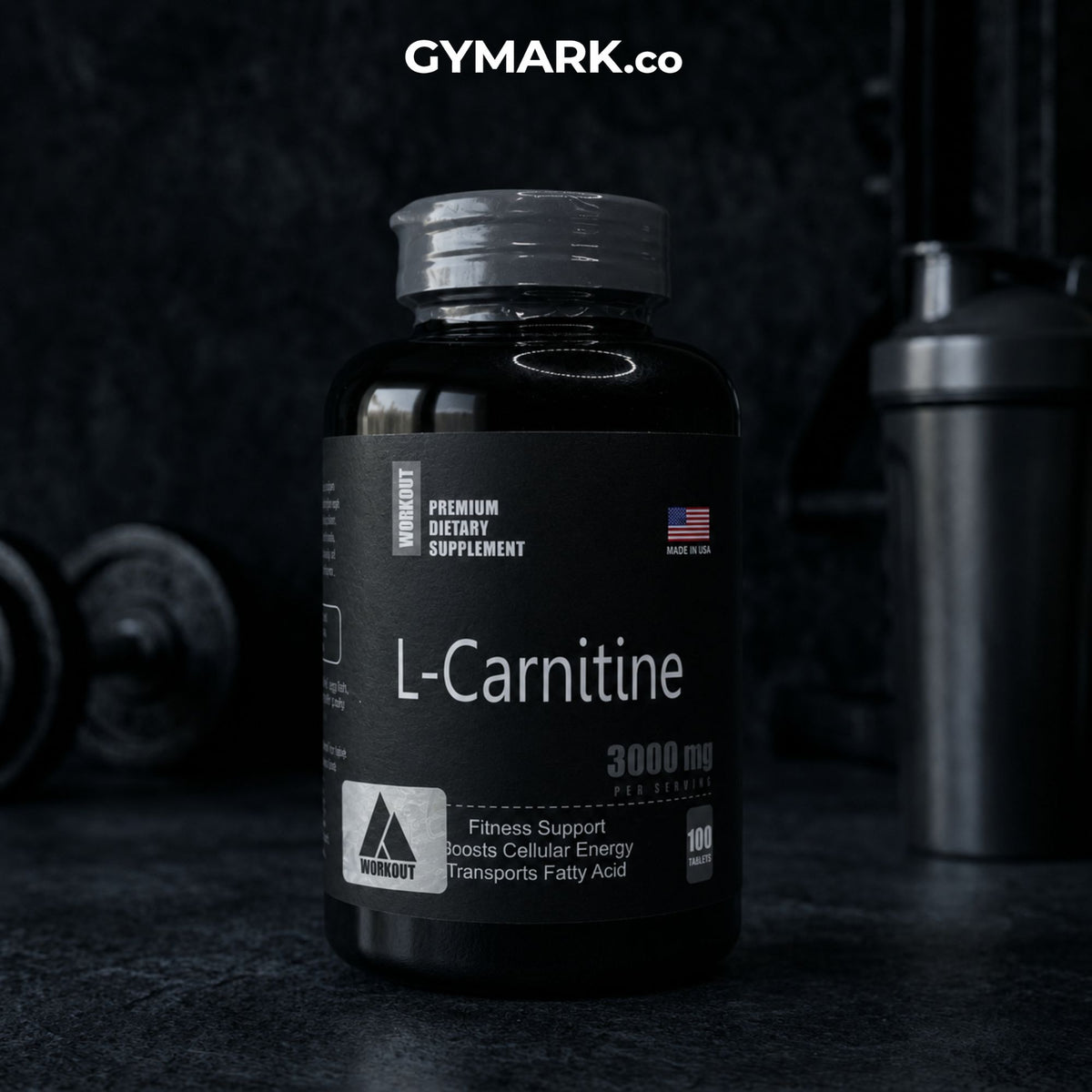 L-Carnitina Workout 3000 mg: Energía Celular y Definición Máxima