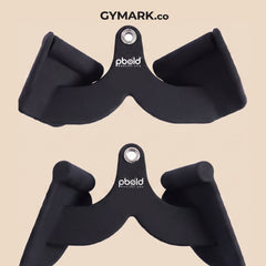Agarres De Polea Cable Maquina Gym Negr