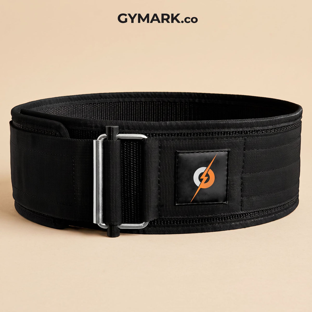 Cinturon Levantamiento V1 Pbold Negro